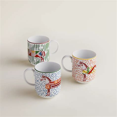 Hermes mugs set